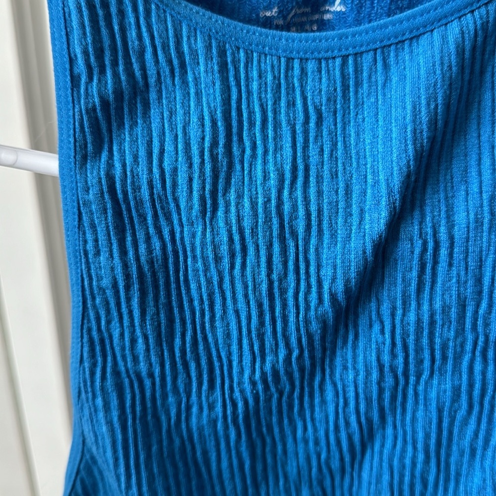 Urban outfitters out from under Blue high neck top Size: M/L - Picture 3 of 4